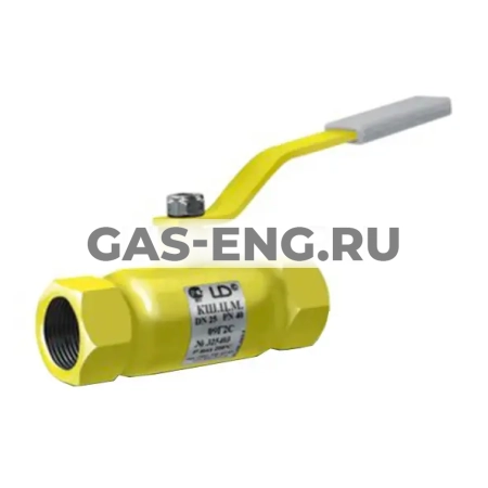 Шаровой стальной кран для газа резьба/резьба, с рукояткой, Ду 15-100, Ру 25-40, LD купить в интернет-магазине промышленного оборудования в Санкт-Петербурге
