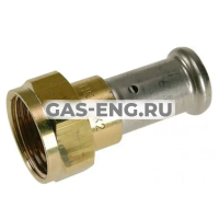 Муфта-пресс с накидной гайкой, плоское уплотнение, Henco купить в интернет-магазине промышленного оборудования в Санкт-Петербурге