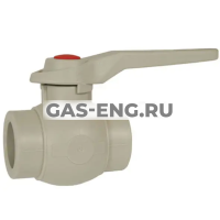 Шаровой кран PPR Standard, сварка/сварка, стандартный проход, с рукояткой, серый, Pro Aqua купить в интернет-магазине промышленного оборудования в Санкт-Петербурге Шаровой кран PPR Standard, сварка/сварка, стандартный проход, с рукояткой, серый, Pro Aqua купить в интернет-магазине промышленного оборудования в Санкт-Петербурге