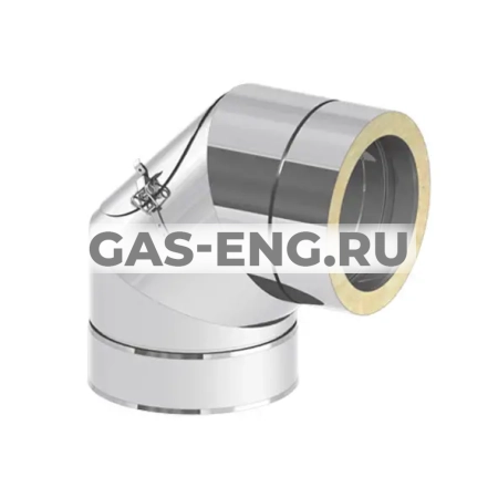 Колено 87° для дымохода с лючком ревизии для газа и жидкого топлива, Jeremias EDW67 купить в интернет-магазине промышленного оборудования в Санкт-Петербурге