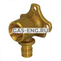 Водорозетка Smart Aqua Q&E латунная, под планку (совместима с системой креплений MLC), Uponor РЕ-Хa (Wirsbo) купить в интернет-магазине промышленного оборудования в Санкт-Петербурге