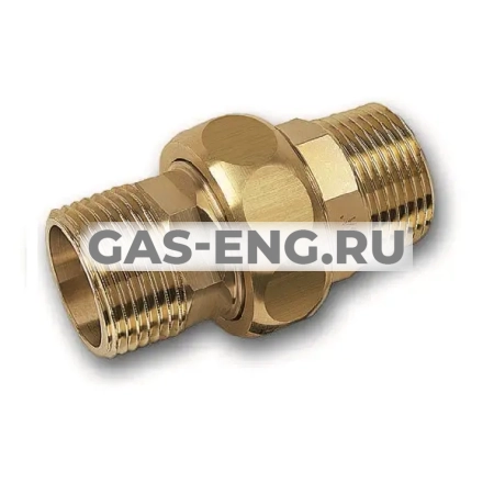 Разъемное соединение прямое бронзовое НР/НР PURAFIT, тип 3334, Sanha купить в интернет-магазине промышленного оборудования в Санкт-Петербурге