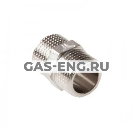 Ниппель никелированный НР/НР, Pro Aqua купить в интернет-магазине промышленного оборудования в Санкт-Петербурге