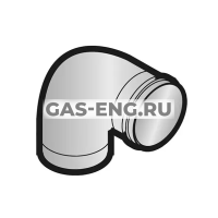 Колено 87° для простого жесткого дымохода, De Dietrich купить в интернет-магазине промышленного оборудования в Санкт-Петербурге