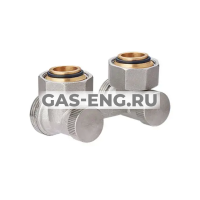 Узел нижнего подключения угловой, для двухтрубных систем, MVI купить в интернет-магазине промышленного оборудования в Санкт-Петербурге