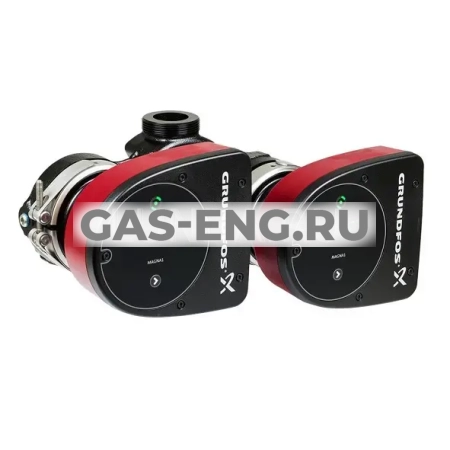 Сдвоенный циркуляционный насос MAGNA1 D с резьбовым соединением, Grundfos купить в интернет-магазине промышленного оборудования в Санкт-Петербурге