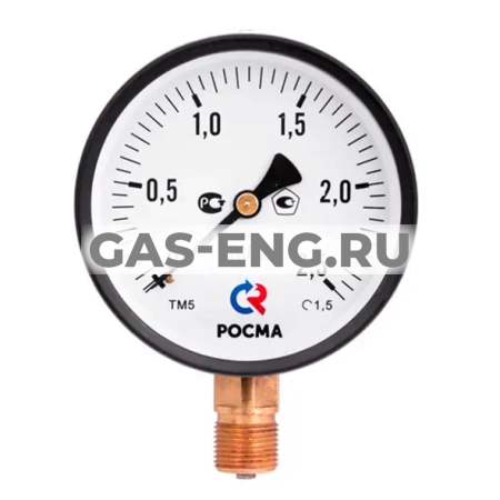 Манометр, Тип ТМ серия 10, общетехнический, с повышенным классом точности, Росма купить в интернет-магазине промышленного оборудования в Санкт-Петербурге Манометр, Тип ТМ серия 10, общетехнический, с повышенным классом точности, Росма купить в интернет-магазине промышленного оборудования в Санкт-Петербурге