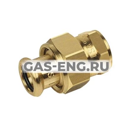 Разъемное соединение с плоским уплотнением пресс-ВР бронза Purapress, тип 8330G, Sanha купить в интернет-магазине промышленного оборудования в Санкт-Петербурге