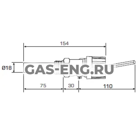 Регулятор тяги для твердотопливных котлов  ATA200, Esbe купить в интернет-магазине промышленного оборудования в Санкт-Петербурге