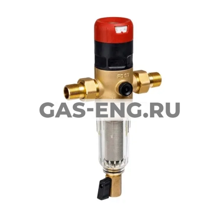 Фильтр сетчатый для холодной воды с редуктором давления FD07, Goetze купить в интернет-магазине промышленного оборудования в Санкт-Петербурге