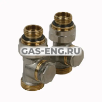 Узел нижнего подключения Vecotec, прямой, Heimeier купить в интернет-магазине промышленного оборудования в Санкт-Петербурге