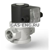 Клапаны газовые электромагнитные двухпозиционные муфтовые с ручным регулятором расхода на DN 15-50 купить в интернет-магазине промышленного оборудования в Санкт-Петербурге