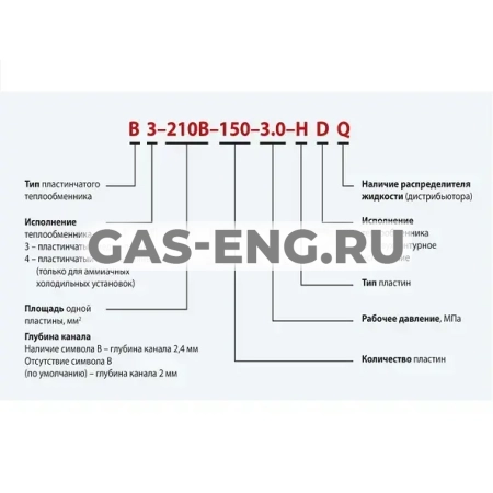 Паяный пластинчатый теплообменник B3-095, Danfoss купить в интернет-магазине промышленного оборудования в Санкт-Петербурге
