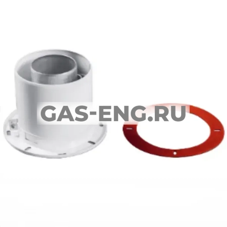 Коаксиальный адаптер для вертикального выхода трубы для ECO Classiс / ECO Nova, Baxi купить в интернет-магазине промышленного оборудования в Санкт-Петербурге