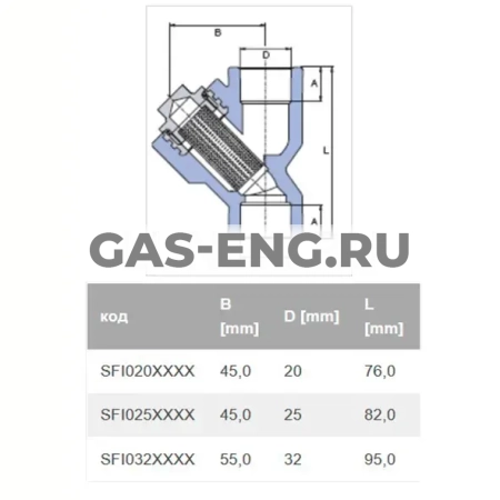 Фильтр сетчатый PPR, внутр./внутр., Wavin Ekoplastik купить в интернет-магазине промышленного оборудования в Санкт-Петербурге