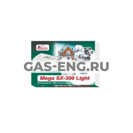 Комплект GSM-сигнализации для загородного дома Mega SX-300 Light ZONT купить в интернет-магазине промышленного оборудования в Санкт-Петербурге