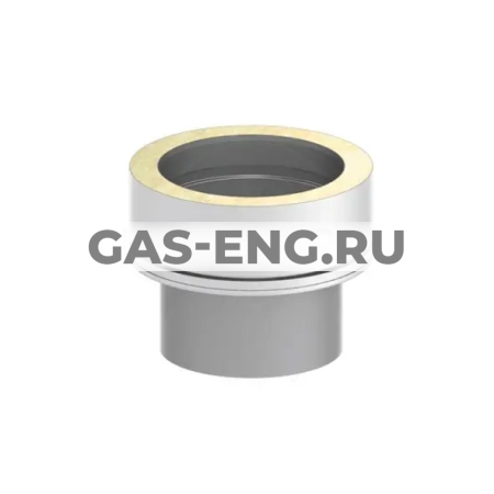 Переход с одностенной ситемы на двустенную, Дымотек купить в интернет-магазине промышленного оборудования в Санкт-Петербурге