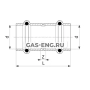 Муфта Sanpress Inox с SC-Contur ВПр-ВПр, модель 2315, Viega купить в интернет-магазине промышленного оборудования в Санкт-Петербурге Муфта Sanpress Inox с SC-Contur ВПр-ВПр, модель 2315, Viega купить в интернет-магазине промышленного оборудования в Санкт-Петербурге