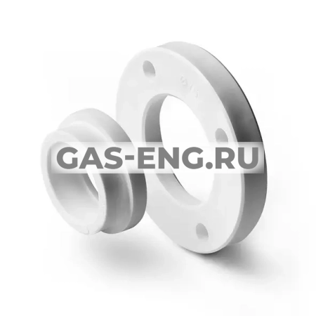 PP-R Комплект бурт и фланец, БЕЛЫЙ, Pro Aqua купить в интернет-магазине промышленного оборудования в Санкт-Петербурге