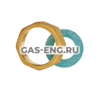 Накидная гайка в комплекте с уплотнением для подключения насосов Dn 25, Meibes купить в интернет-магазине промышленного оборудования в Санкт-Петербурге