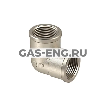 Угольник 90° ВР никелированный, RTP (РосТурПласт) купить в интернет-магазине промышленного оборудования в Санкт-Петербурге