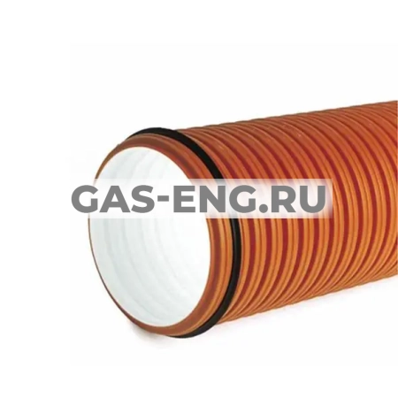 Двустенная раструбная труба Pragma с уплотнительным кольцом купить в интернет-магазине промышленного оборудования в Санкт-Петербурге