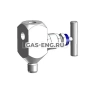 Игольчатый клапан IV100 с вентялицонным соединением 1/4" NPT ВР с заглушкой, Wika купить в интернет-магазине промышленного оборудования в Санкт-Петербурге Игольчатый клапан IV100 с вентялицонным соединением 1/4" NPT ВР с заглушкой, Wika купить в интернет-магазине промышленного оборудования в Санкт-Петербурге