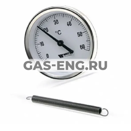 Термометр F+R810 TCM (TSS) биметаллический накладной на трубы, Watts купить в интернет-магазине промышленного оборудования в Санкт-Петербурге Термометр F+R810 TCM (TSS) биметаллический накладной на трубы, Watts купить в интернет-магазине промышленного оборудования в Санкт-Петербурге