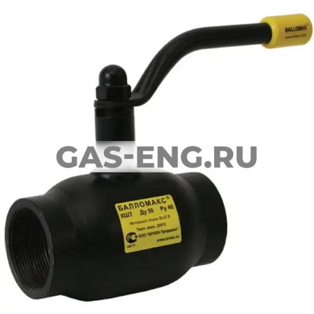 Шаровой стальной кран резьба/резьба, с рукояткой, Ду 10-50 Ру 40, Broen Ballomax купить в интернет-магазине промышленного оборудования в Санкт-Петербурге