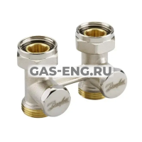 Узел нижнего подключения RLV-KB/RLV-KS, прямой, Danfoss купить в интернет-магазине промышленного оборудования в Санкт-Петербурге