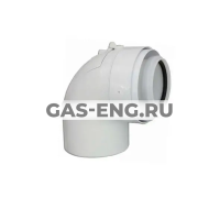 Колено с ревизией LAS 87°, Viessmann купить в интернет-магазине промышленного оборудования в Санкт-Петербурге Колено с ревизией LAS 87°, Viessmann купить в интернет-магазине промышленного оборудования в Санкт-Петербурге