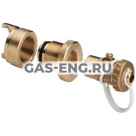 Контрольная заглушка Profipress/Sanpress со сливным краном 2269, VIEGA купить в интернет-магазине промышленного оборудования в Санкт-Петербурге