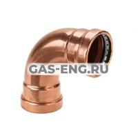 Отвод 90° Profipress 2416XL с SC-Contur, Viega купить в интернет-магазине промышленного оборудования в Санкт-Петербурге