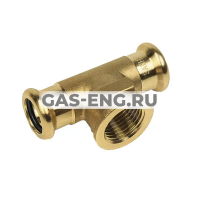 Тройник-пресс переходной ВР бронза Purapress, тип 8130G, Sanha купить в интернет-магазине промышленного оборудования в Санкт-Петербурге