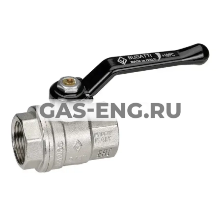 Шаровой латунный кран ВР-ВР полнопроходной, с рукояткой, Ду 10-50 Ру 25-64, Bugatti серии 300 Oregon купить в интернет-магазине промышленного оборудования в Санкт-Петербурге