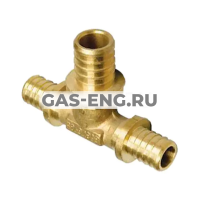Тройник Push латунный редукционный, KAN-therm купить в интернет-магазине промышленного оборудования в Санкт-Петербурге