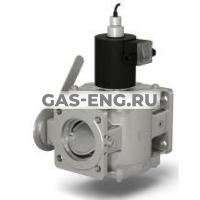 Клапаны электромагнитные двухпозиционные фланцевые с ручным регулятором расхода и датчиком положения на DN 40-80 (на давление до 0,6 МПа) и на DN 100 купить в интернет-магазине промышленного оборудования в Санкт-Петербурге