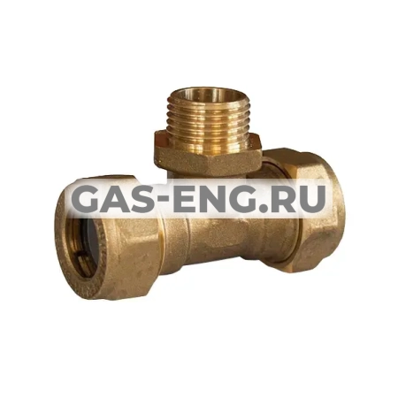 Тройник латунный разъемный EasyFix НР, Stahlmann (Neptun IWS) купить в интернет-магазине промышленного оборудования в Санкт-Петербурге