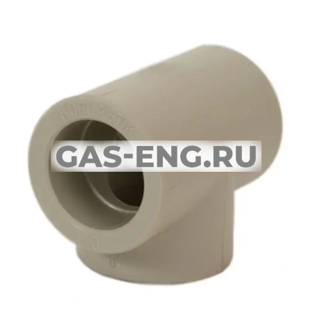 Тройник PPR, СЕРЫЙ, Pro Aqua купить в интернет-магазине промышленного оборудования в Санкт-Петербурге