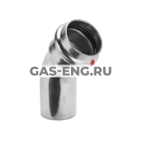 Отвод 45° Prestabo с SC-Contur, модель 1126.1, Viega купить в интернет-магазине промышленного оборудования в Санкт-Петербурге