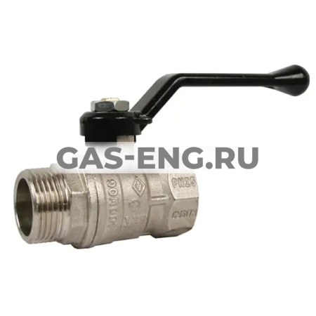 Шаровой латунный кран НР-ВР, с рукояткой, Ду 15-50 Ру 20-40, Bugatti серии 605 Arizona купить в интернет-магазине промышленного оборудования в Санкт-Петербурге Шаровой латунный кран НР-ВР, с рукояткой, Ду 15-50 Ру 20-40, Bugatti серии 605 Arizona купить в интернет-магазине промышленного оборудования в Санкт-Петербурге