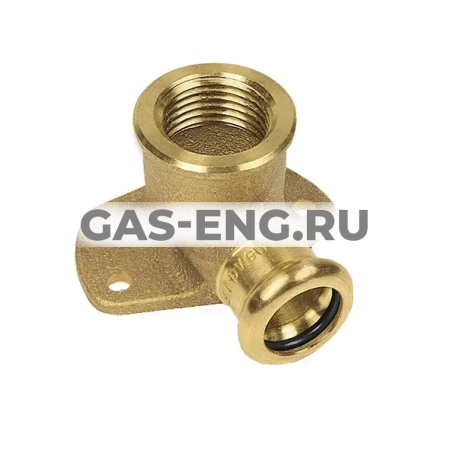 Водорозетка-пресс ВР бронза Purapress, тип 8473G, Sanha купить в интернет-магазине промышленного оборудования в Санкт-Петербурге