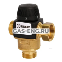 Термостатический смесительный клапан VTA378/578, Esbe купить в интернет-магазине промышленного оборудования в Санкт-Петербурге