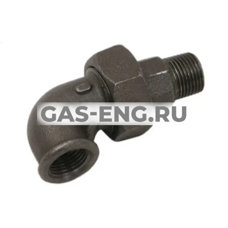 Конусное соединение (американка) угловое черное 90° ВР/НР, тип 98 купить в интернет-магазине промышленного оборудования в Санкт-Петербурге