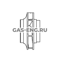 Колесо рабочее D.65/140/24, Wilo купить в интернет-магазине промышленного оборудования в Санкт-Петербурге