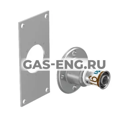 Водорозетка-пресс S-Press Plus под гипсокартон, Uponor купить в интернет-магазине промышленного оборудования в Санкт-Петербурге