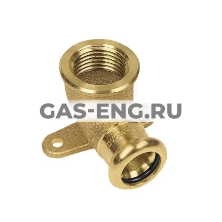 Водорозетка-пресс ВР бронза Purapress, тип 8472G, Sanha купить в интернет-магазине промышленного оборудования в Санкт-Петербурге