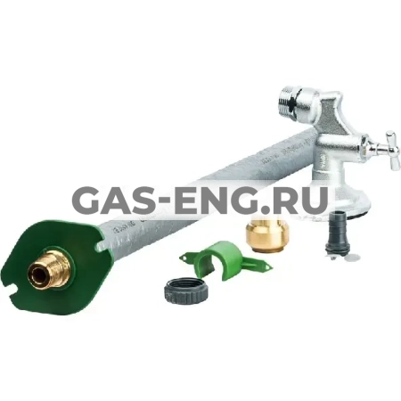 Кран наружный, сливной Simplex SEPP-Eis с компенсатором в комплекте, Flamco купить в интернет-магазине промышленного оборудования в Санкт-Петербурге