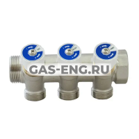 Коллектор с регулирующими вентилями, Uni-Fitt купить в интернет-магазине промышленного оборудования в Санкт-Петербурге