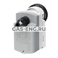 Электропривод поворотный с функцией пружинного возврата GQD..9A , Siemens купить в интернет-магазине промышленного оборудования в Санкт-Петербурге